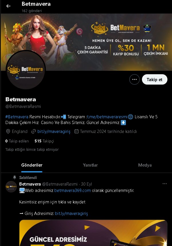 Betmavera Twitter